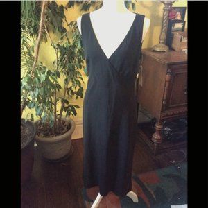 Ralph Lauren Black Sleeveless V neck Dress size 10